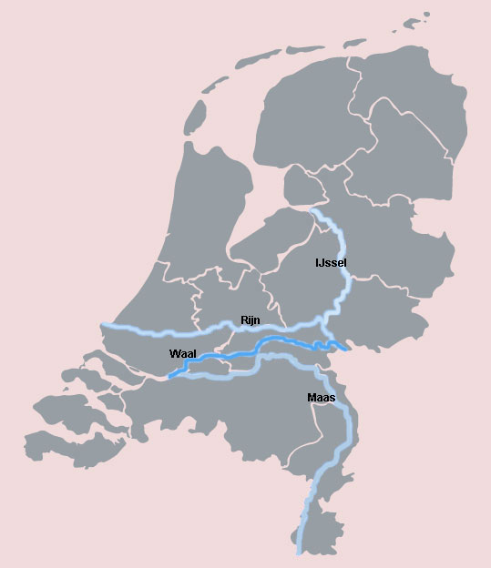 Verrassend heloohaloo: 25 Luxe Kaart Rivieren Nederland IG-62